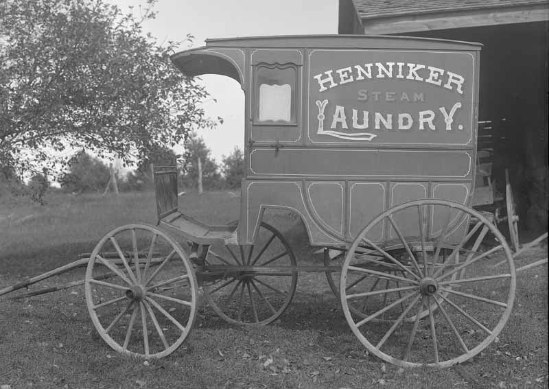 Henniker Steam Laundry Wagon